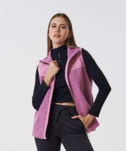 Chaleco Combi Paño y Corderito