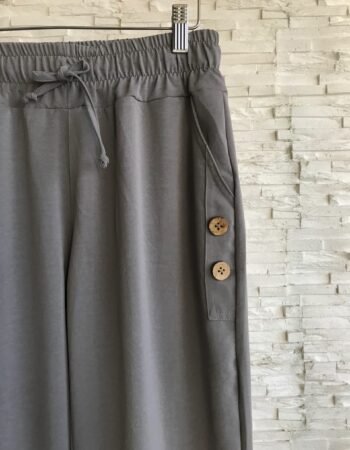 Alternative view of Pantalón Rompeviento Baggy con Botones