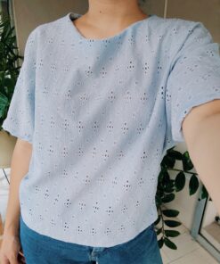 Remera Crochet Beach