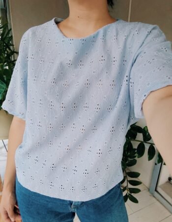 Remera Crochet Beach
