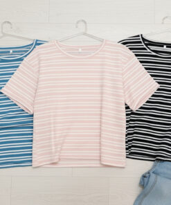 Alternative view of Remera Waffle Rayada Soft