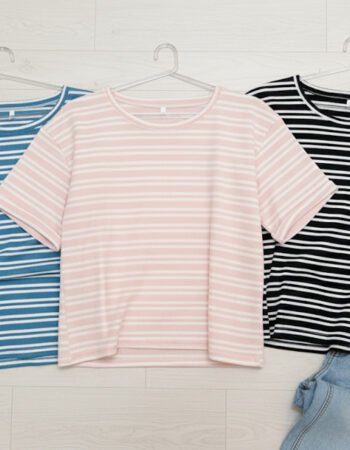 Alternative view of Remera Waffle Rayada Soft