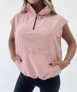 Alternative view of Chaleco Medio Cierre Micro Calado